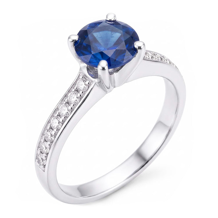 Bague Diamant Naturel 2.50 Carats
