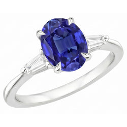 Bague Diamant Naturel 2.50 Carats