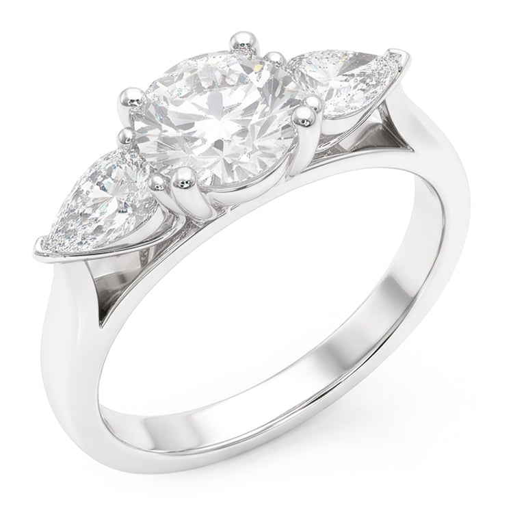 Bague Diamant Naturel 2.50 Carats