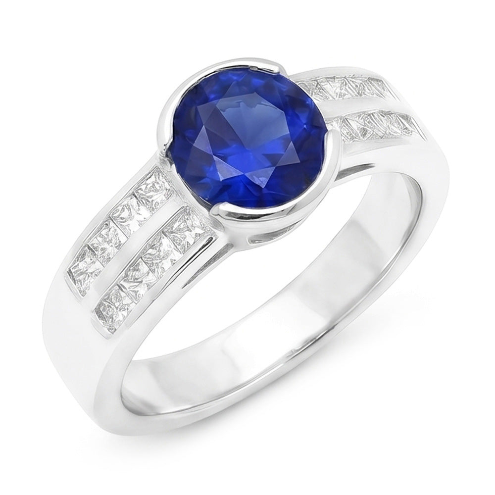Bague Diamant Naturel 2.50 Carats