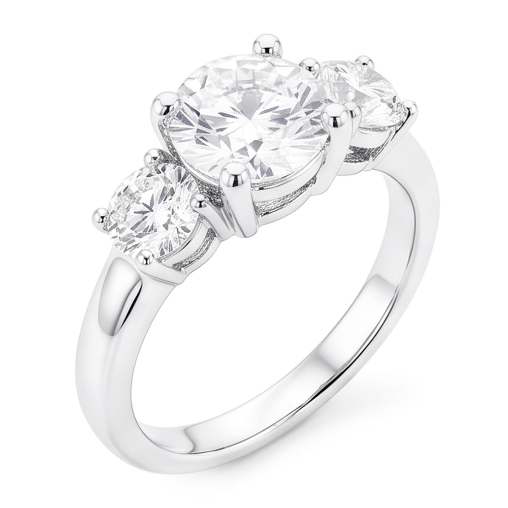 Bague Diamant Naturel 2.50 Carats