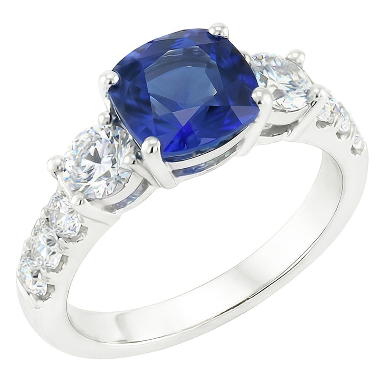Bague Diamant Naturel 2.50 Carats