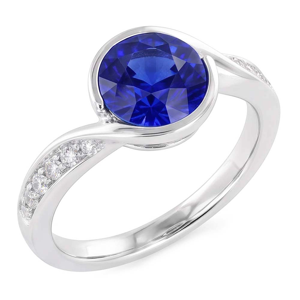 Bague Diamant Naturel 2.50 Carats