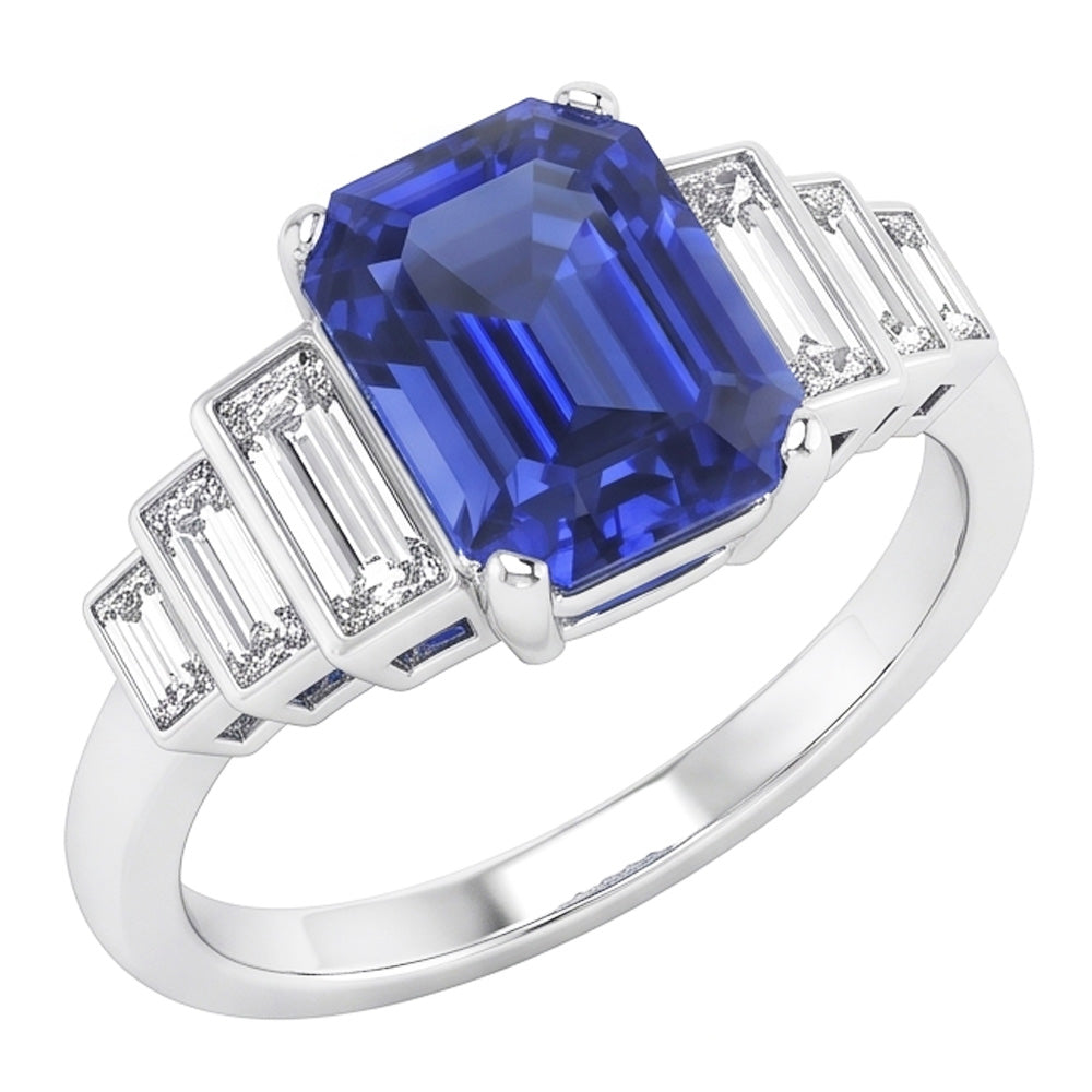 Bague Diamant Naturel 2.50 Carats