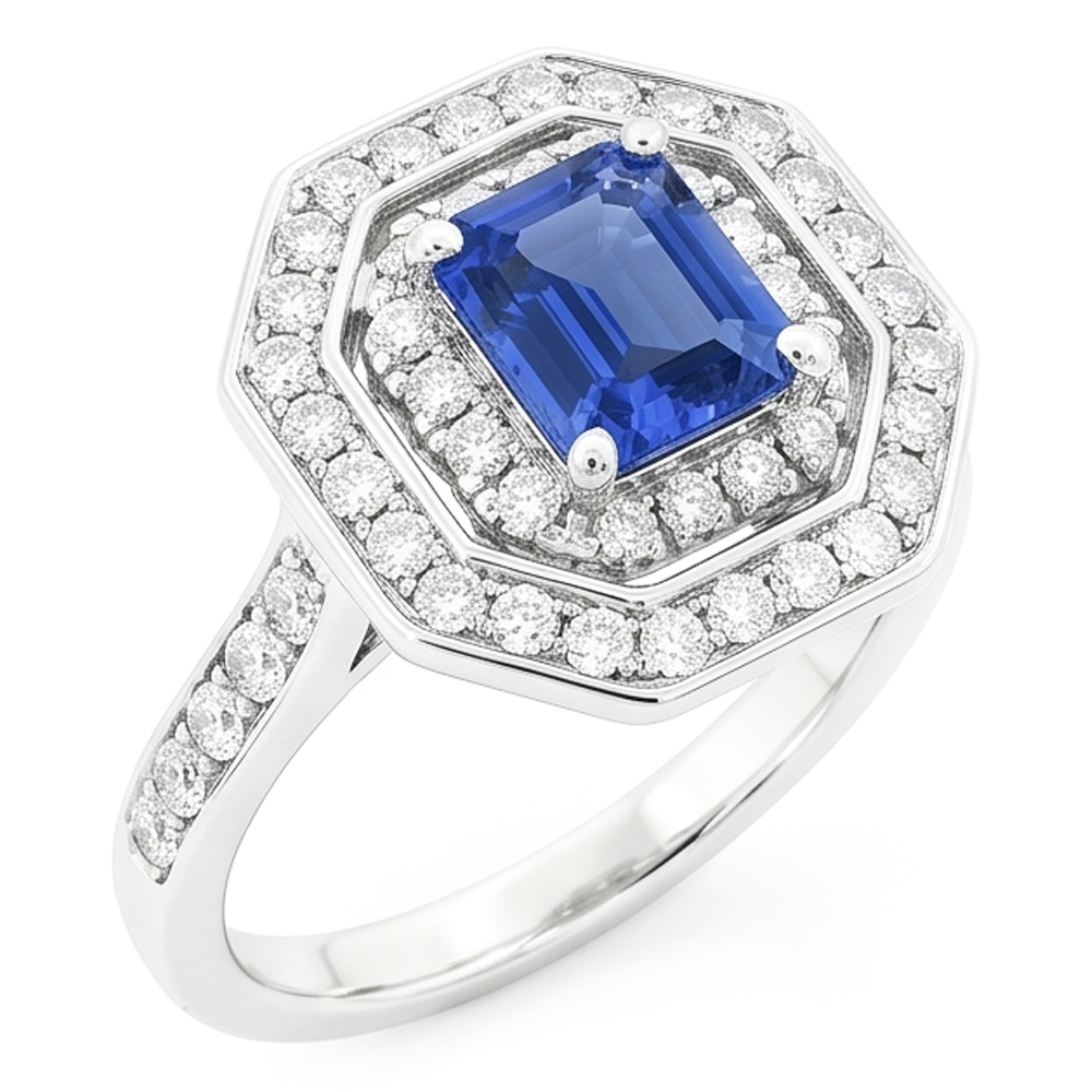 Bague Diamant Naturel 2.50 Carats
