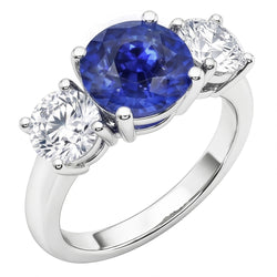 Bague Diamant Naturel 2.50 Carats