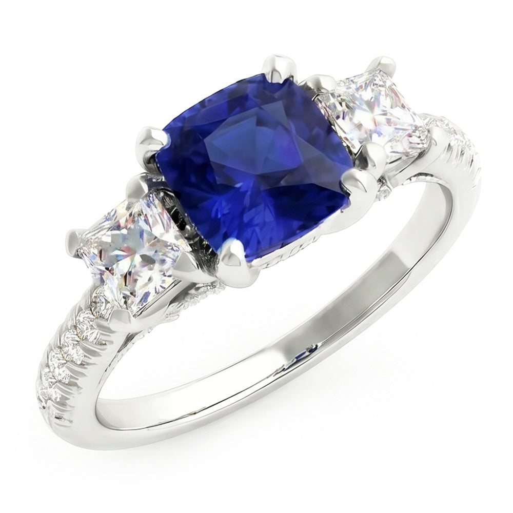 Bague Diamant Naturel 2.50 Carats