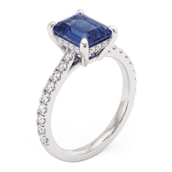 Bague Diamant Naturel 2.50 Carats
