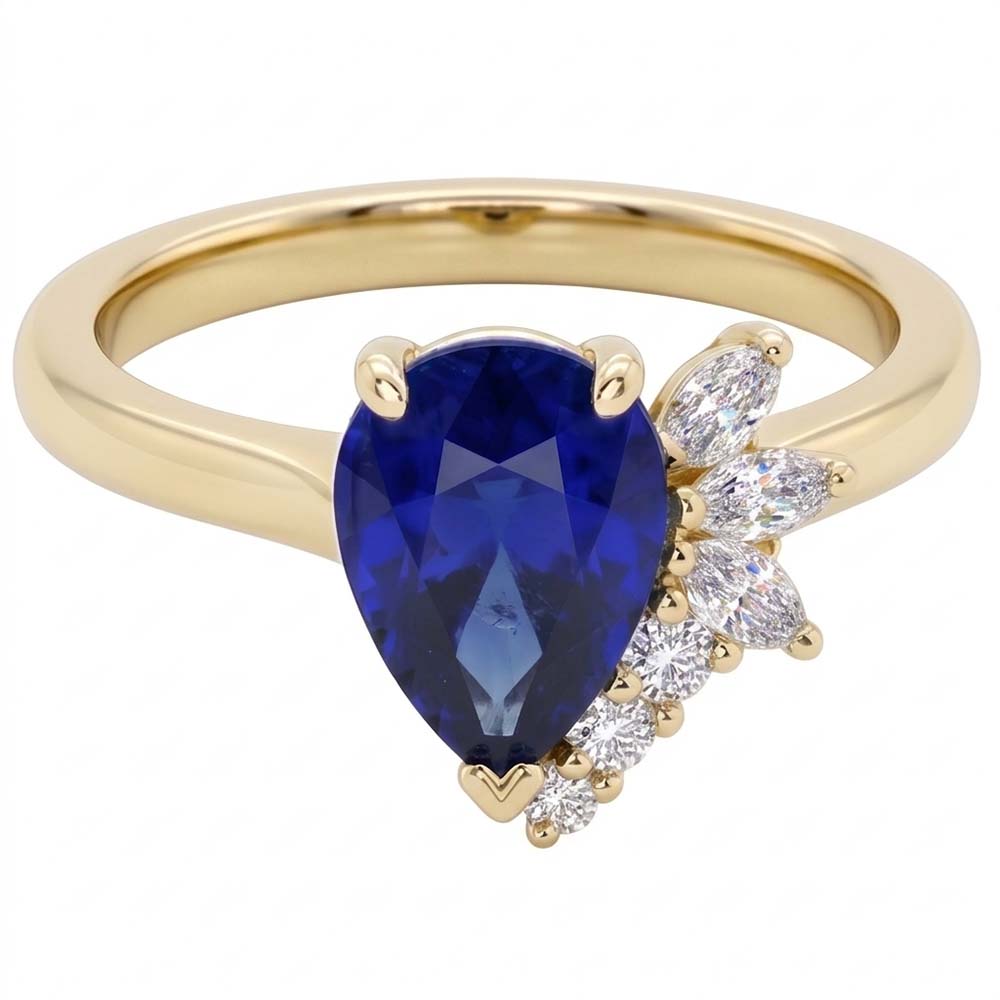 Bague Diamant Naturel 2.50 Carats