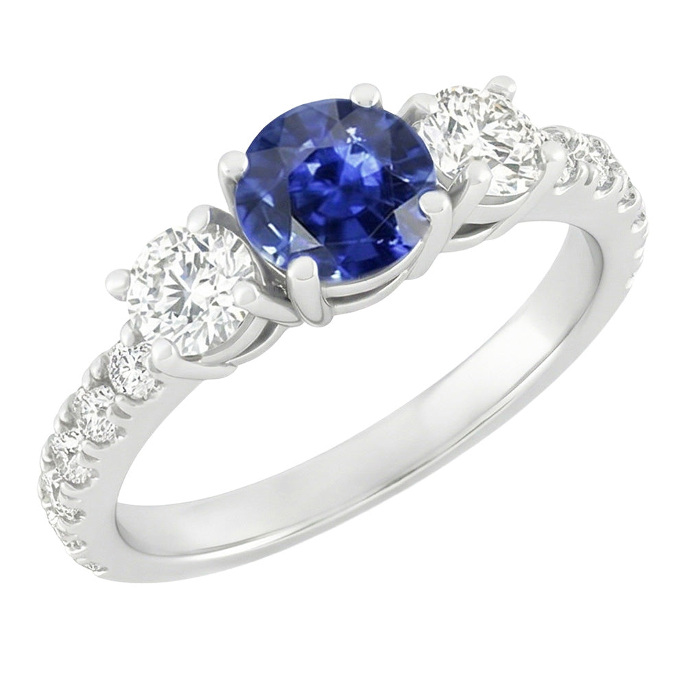 Bague Diamant Naturel 2.50 Carats