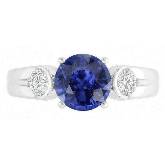Bague Diamant Naturel 2.50 Carats