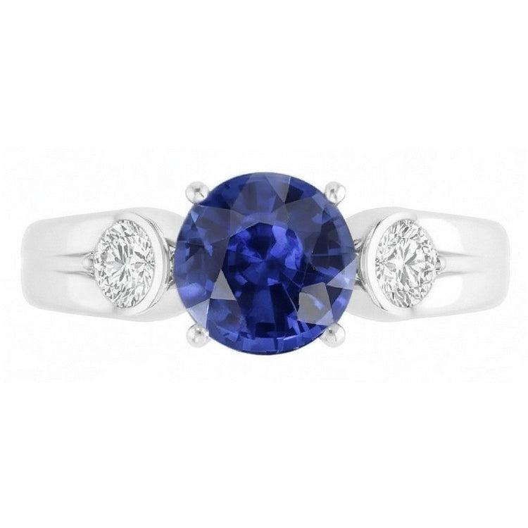 Bague Diamant Naturel 2.50 Carats