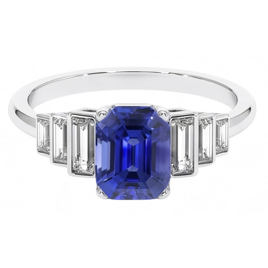 Bague Diamant Naturel 2.50 Carats