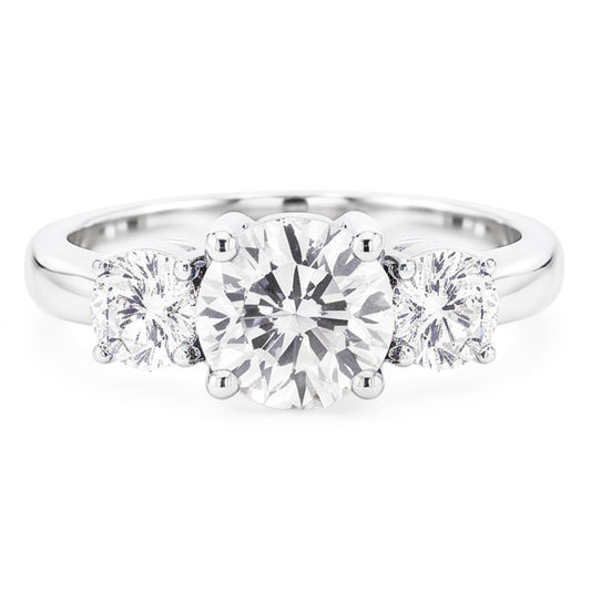 Bague Diamant Naturel 2.50 Carats