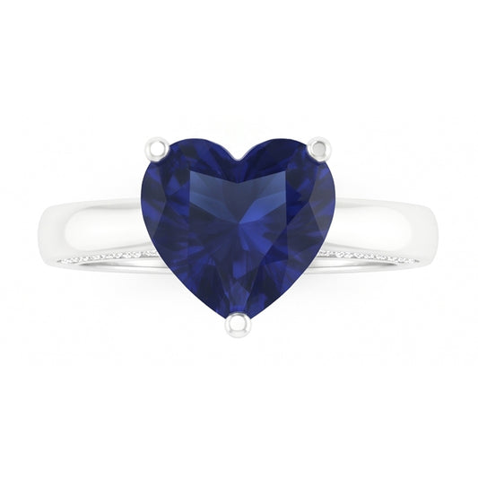 Bague Diamant Naturel 2.50 Carats