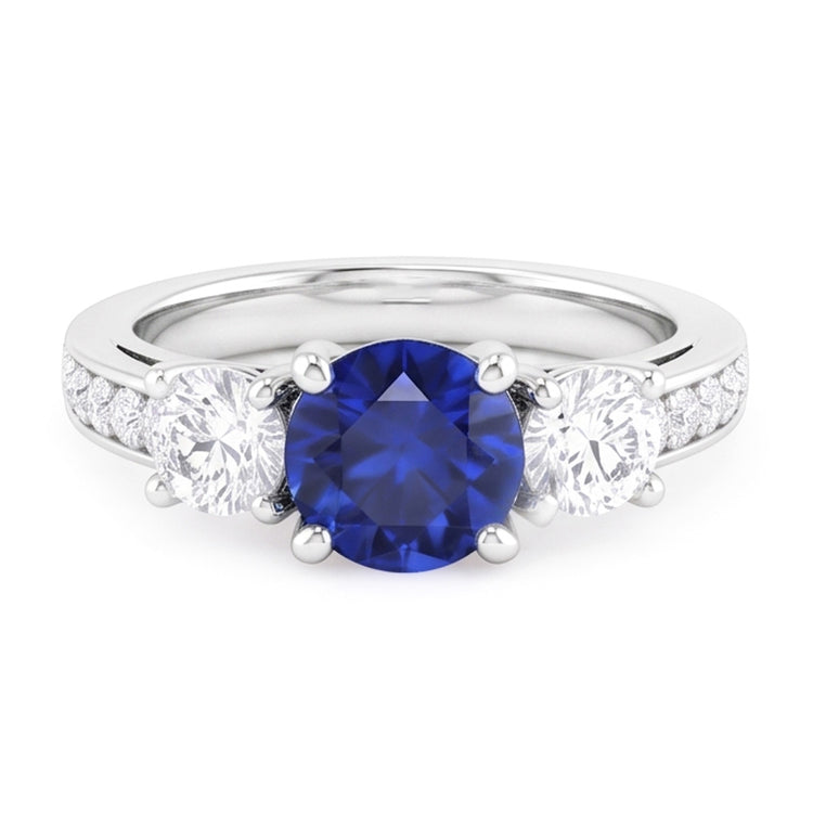 Bague Diamant Naturel 2.50 Carats