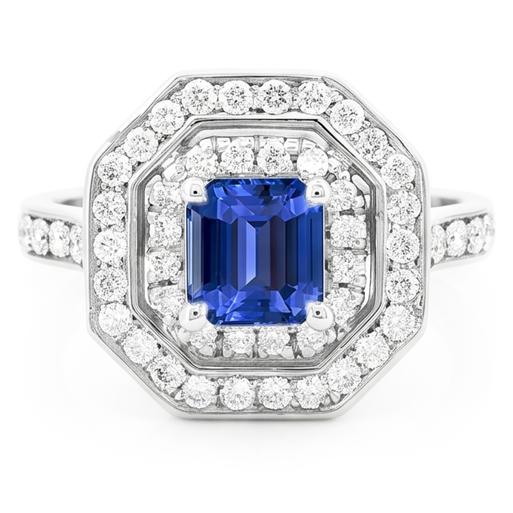 Bague Diamant Naturel 2.50 Carats
