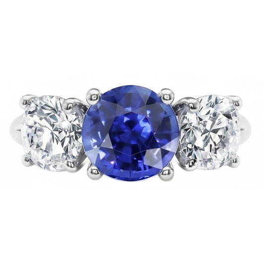 Bague Diamant Naturel 2.50 Carats