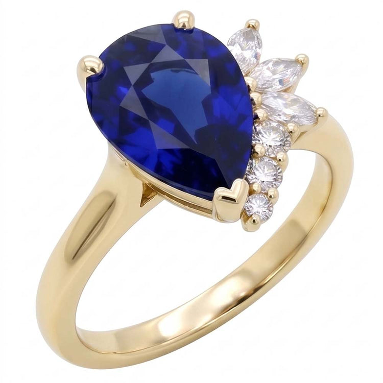 Bague Diamant Naturel 2.50 Carats