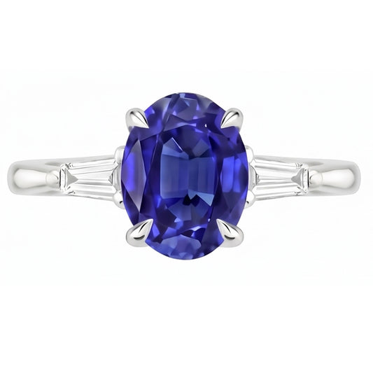 Bague Diamant Naturel 2.50 Carats