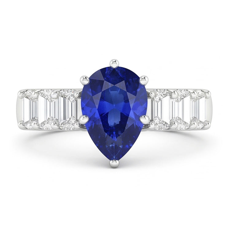 Bague Diamant Naturel 2.50 Carats