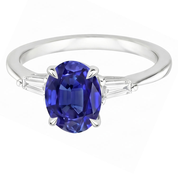 Bague Diamant Naturel 2.50 Carats