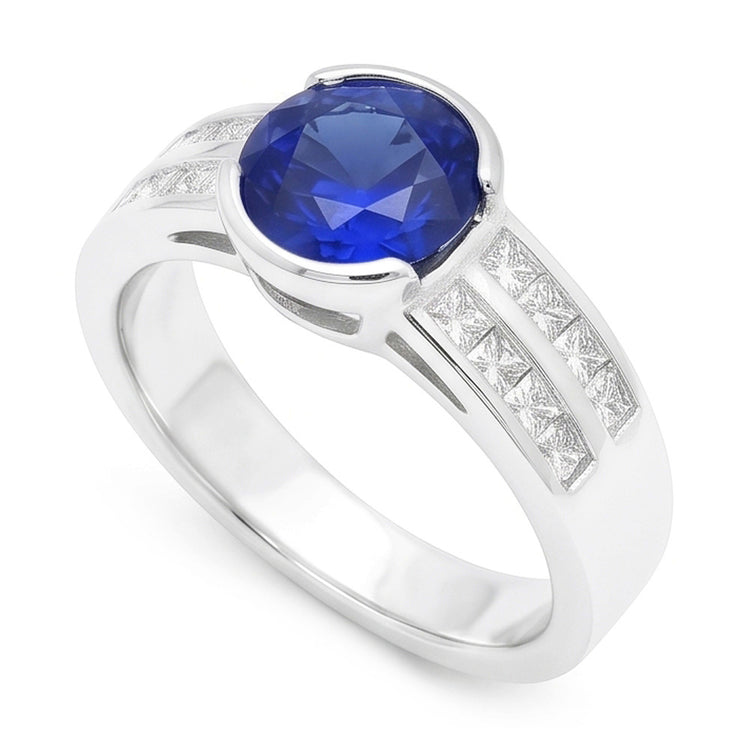 Bague Diamant Naturel 2.50 Carats