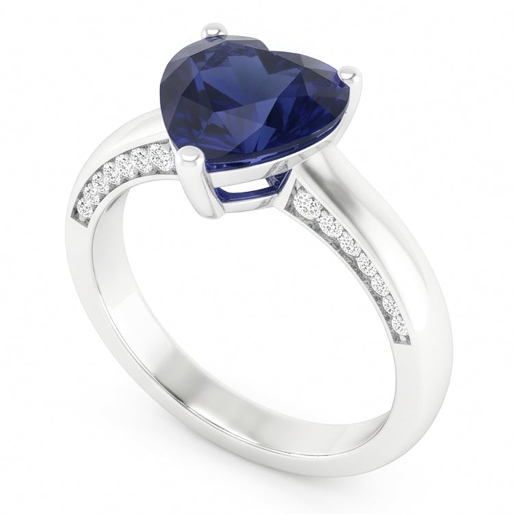 Bague Diamant Naturel 2.50 Carats