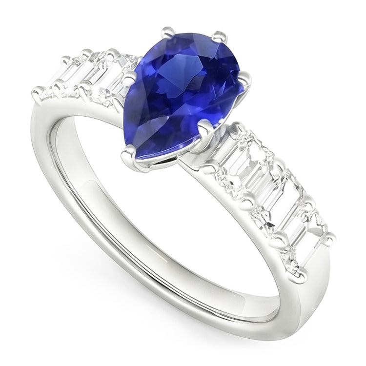 Bague Diamant Naturel 2.50 Carats