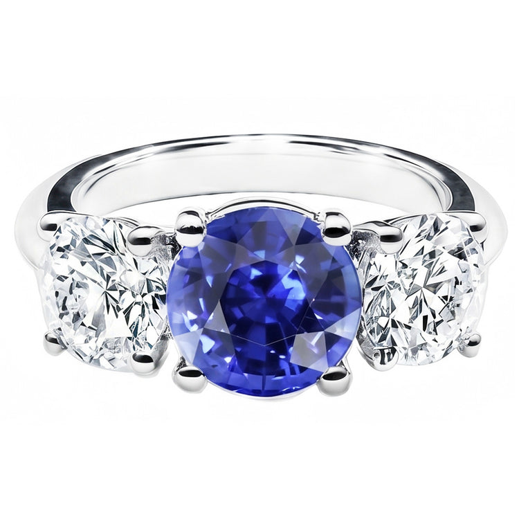 Bague Diamant Naturel 2.50 Carats