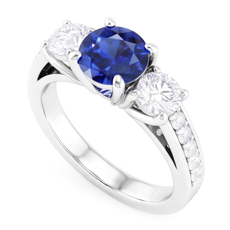 Bague Diamant Naturel 2.50 Carats