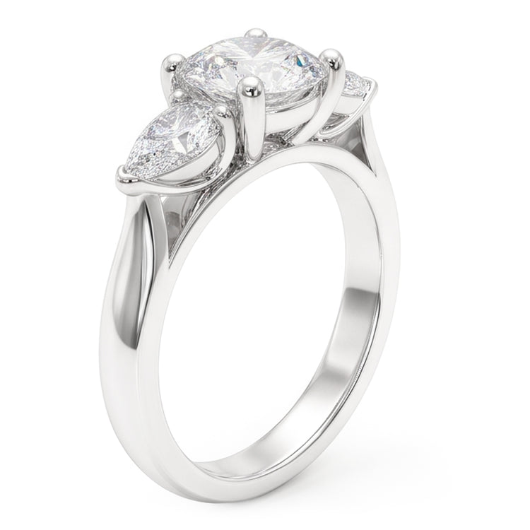 Bague Diamant Naturel 2.50 Carats