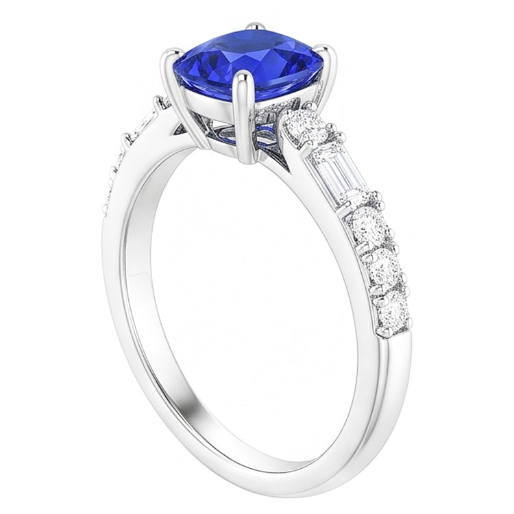 Bague Diamant Naturel 2.50 Carats