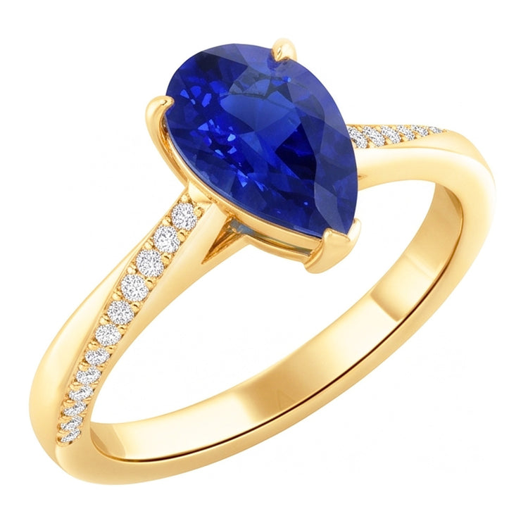Bague Diamant Naturel 2.50 Carats
