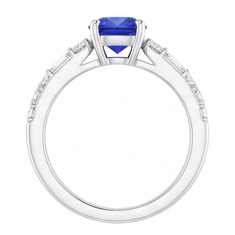 Bague Diamant Naturel 2.50 Carats