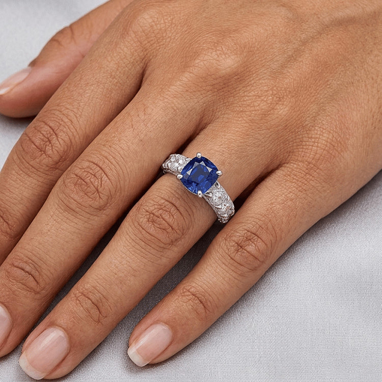 Bague Diamant Naturel 2.50 Carats