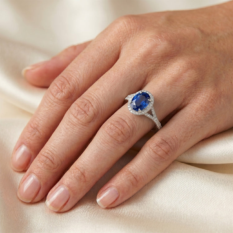 Bague Diamant Naturel 2.50 Carats