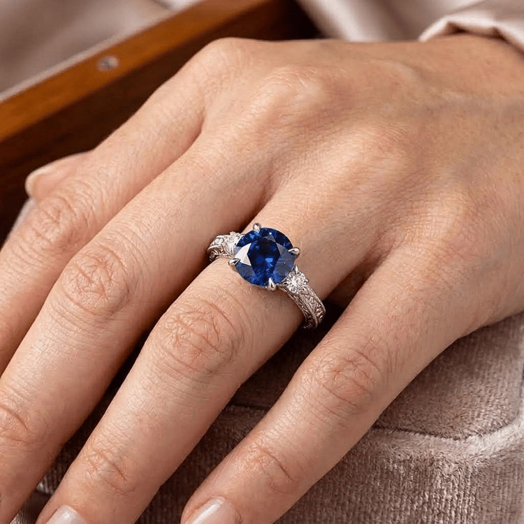 Bague Diamant Naturel 2.50 Carats