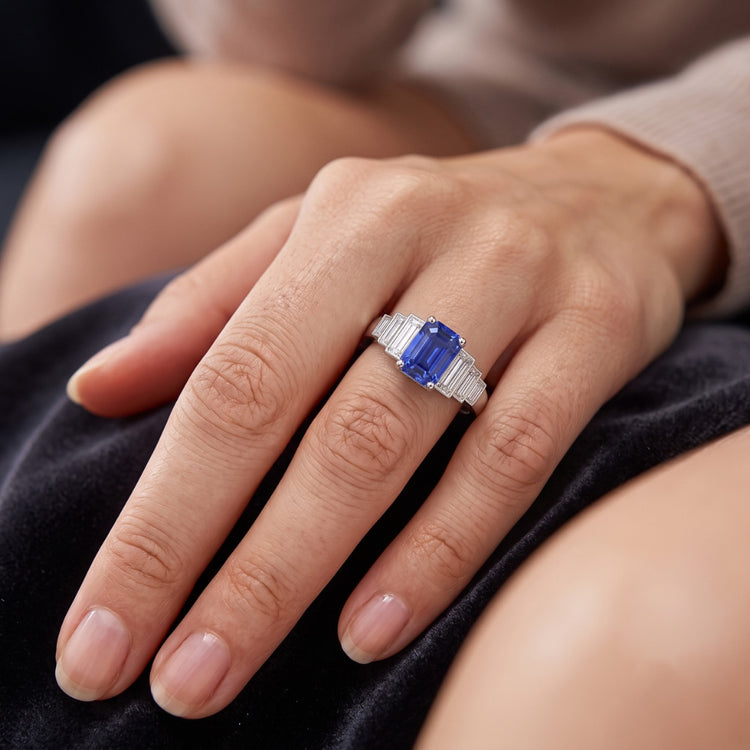 Bague Diamant Naturel 2.50 Carats