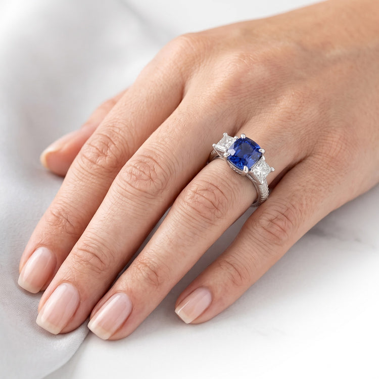 Bague Diamant Naturel 2.50 Carats