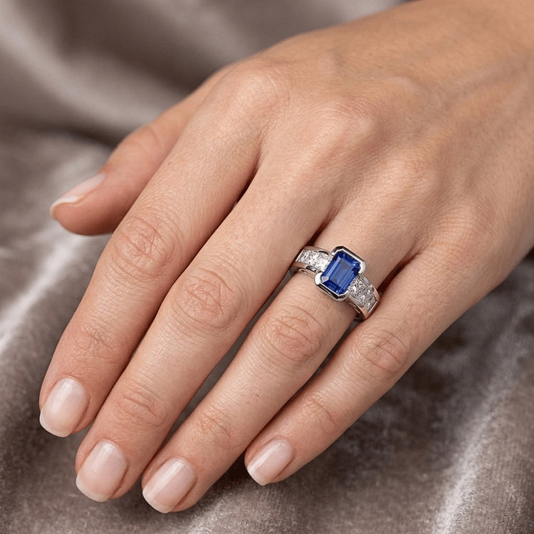 Bague Diamant Naturel 2.50 Carats