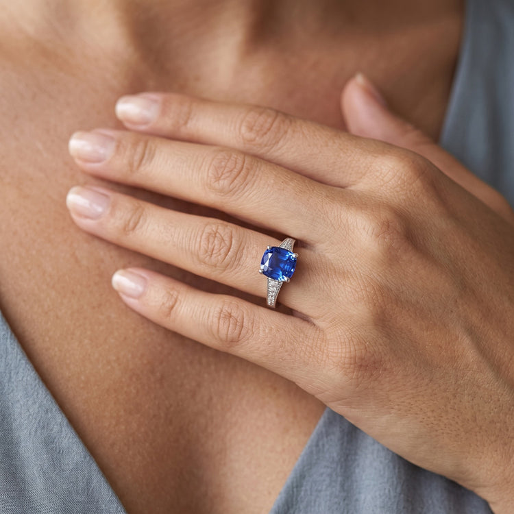 Bague Diamant Naturel 2.50 Carats