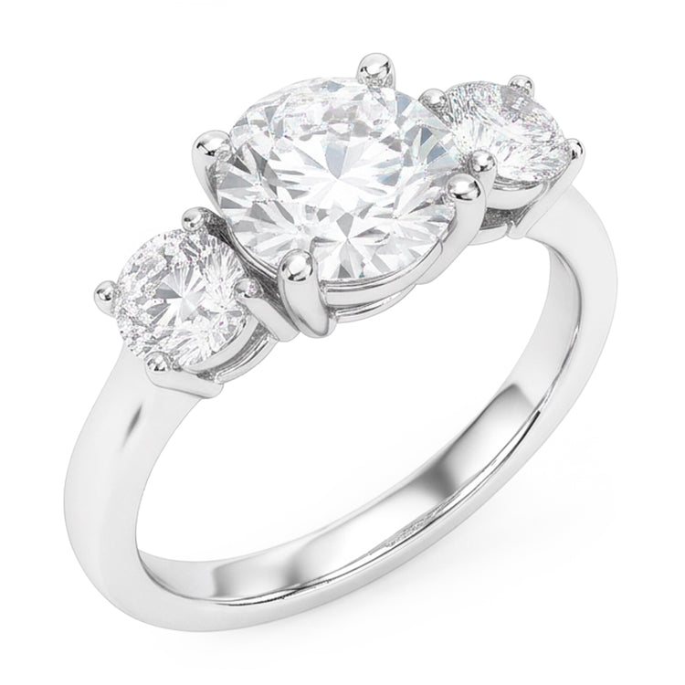 Bague Diamant Naturel 2.70 Carats