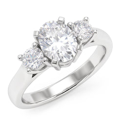 Bague Diamant Naturel 2.70 Carats