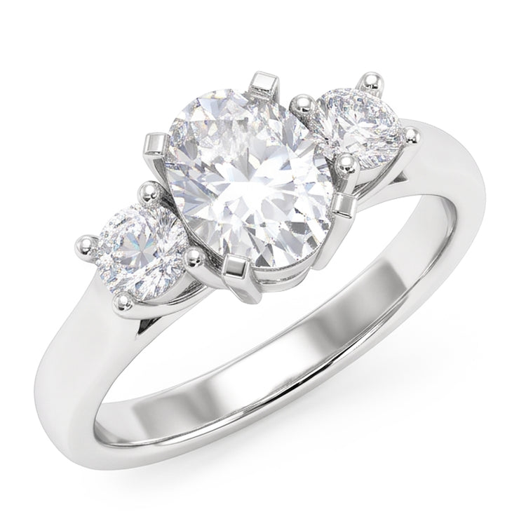 Bague Diamant Naturel 2.70 Carats