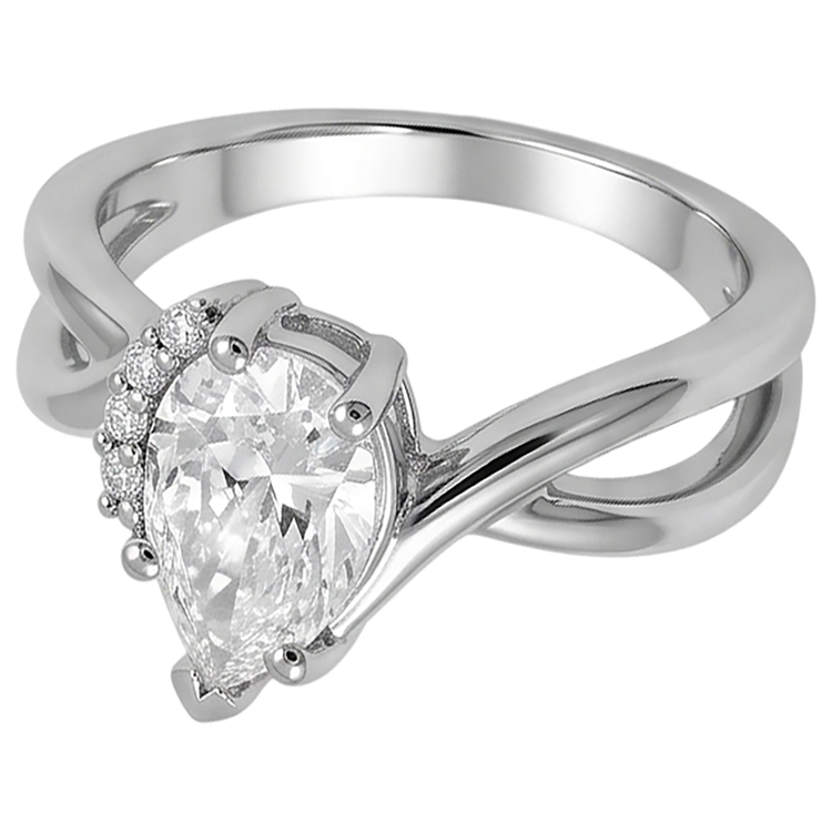 Bague Diamant Naturel 2.70 Carats