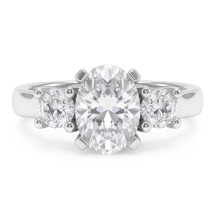 Bague Diamant Naturel 2.70 Carats