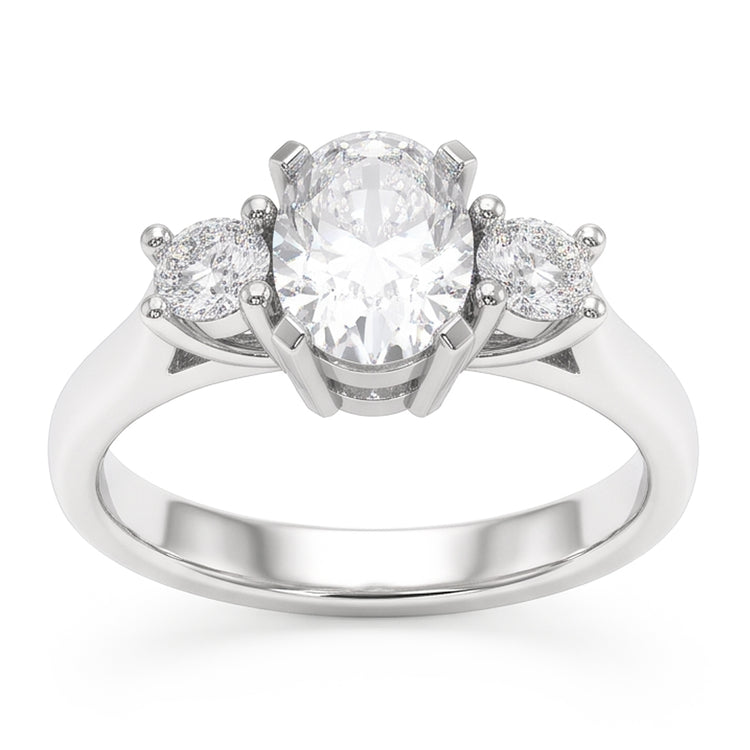 Bague Diamant Naturel 2.70 Carats