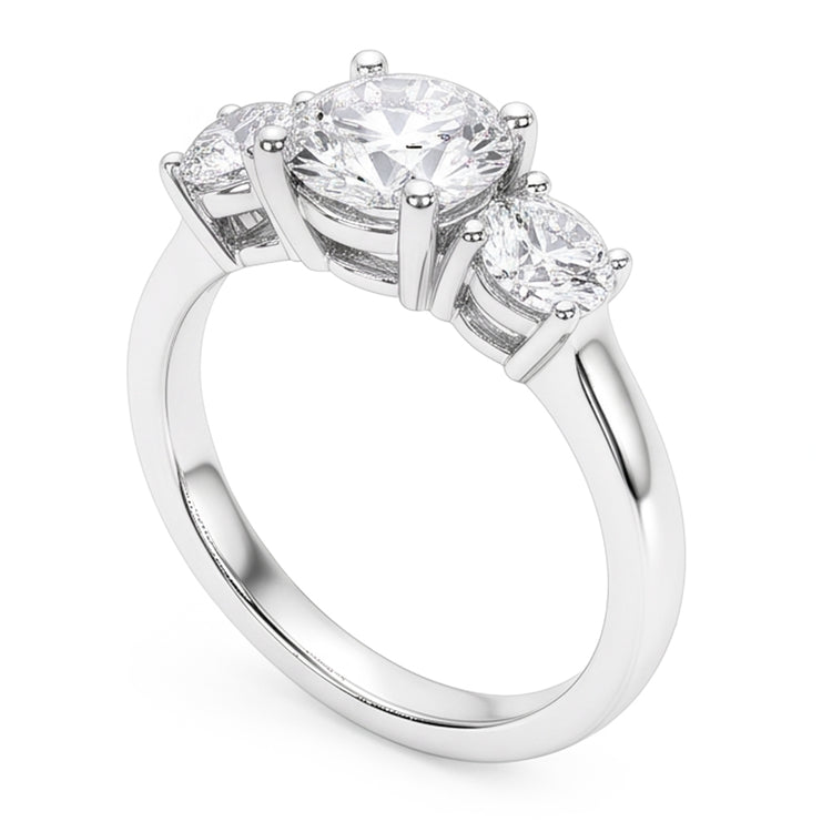 Bague Diamant Naturel 2.70 Carats