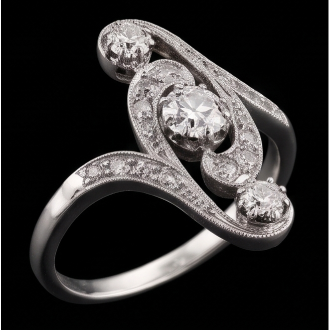 Bague Diamant Naturel 2.75 Carats